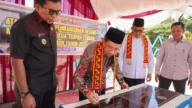 Sahli Menteri Bidang Kumham Kemenag RI Resmikan Gedung KUA Simeulue