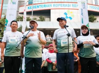 Gubernur Pramono Apresiasi Gen Coop Run 5K, Rasuna Said Makin Hidup sebagai Ruang Publik Olahraga