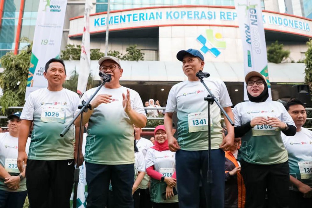 Gubernur Pramono Apresiasi Gen Coop Run 5K, Rasuna Said Makin Hidup sebagai Ruang Publik Olahraga