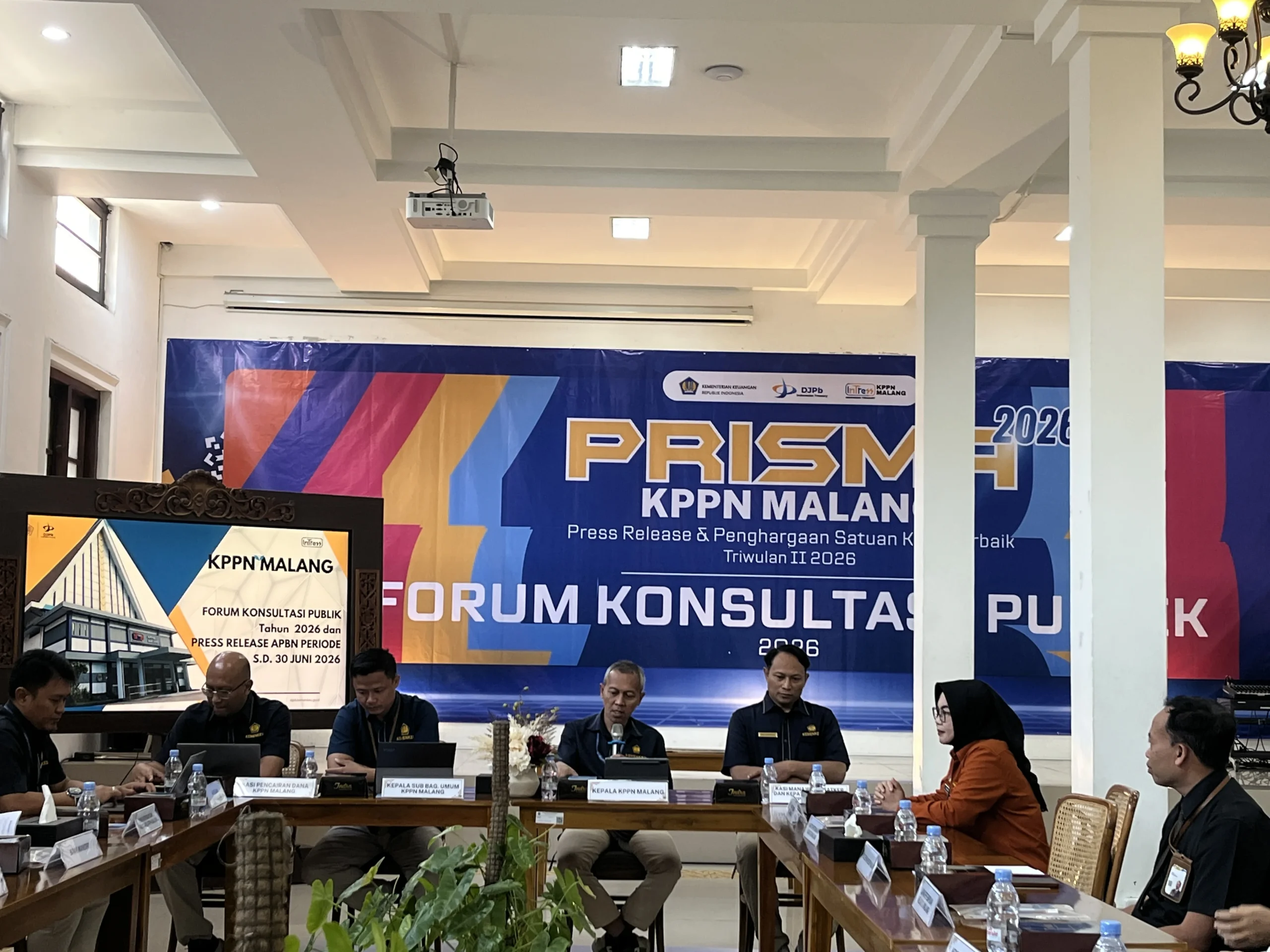 Tingkatkan Kualitas Layanan, KPPN Malang Gelar Forum Konsultasi Publik