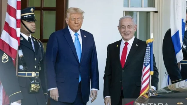 Trump dan Netanyahu Bertemu di Gedung Putih untuk Pertama Kali Sejak Perang Iran