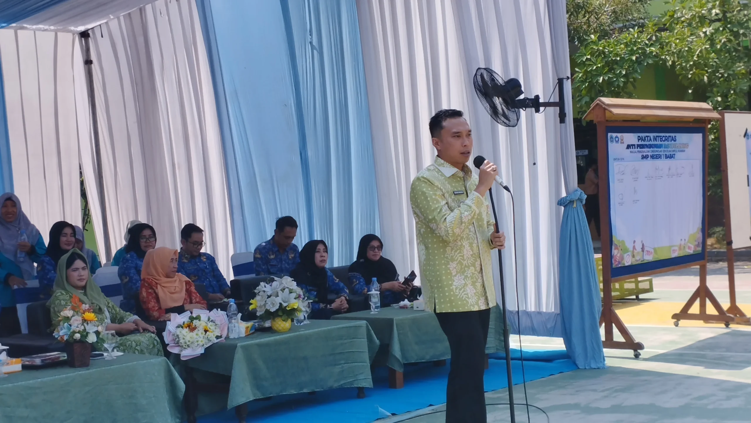 Wabup Lamongan Tutup MPLS Ramah di Babat, Harapkan Jadi Pondasi Raih Prestasi