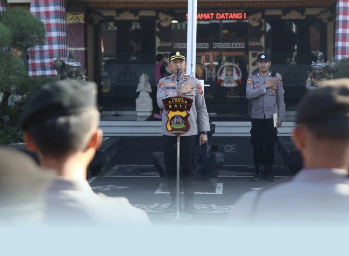 Wakapolres Badung Tekankan Integritas dan Pelayanan Prima