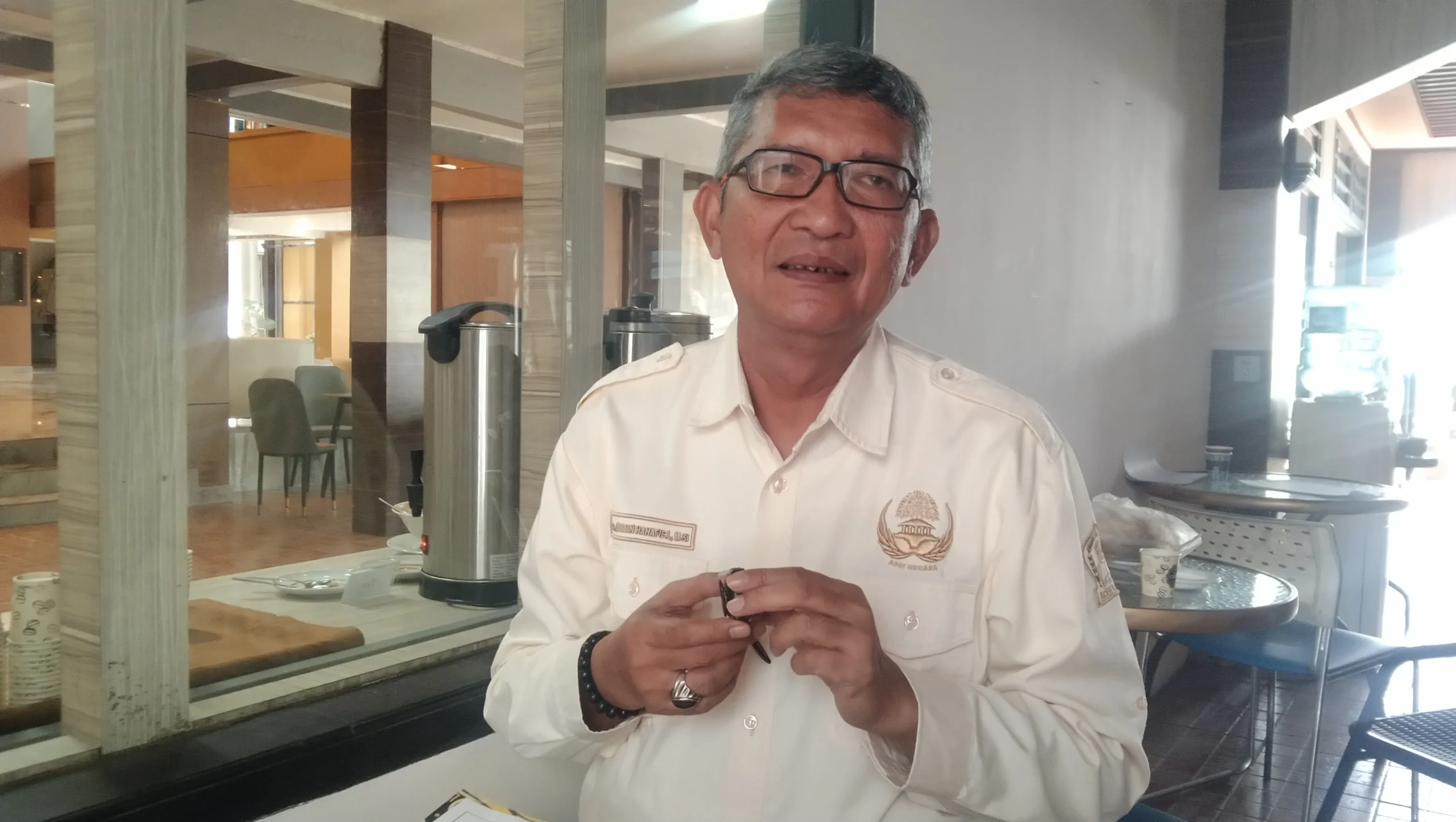 Warga Alue On Datangi Kantor Camat Kaway XVI, Sampaikan Aspirasi Terkait Pemilihan LPP RRI