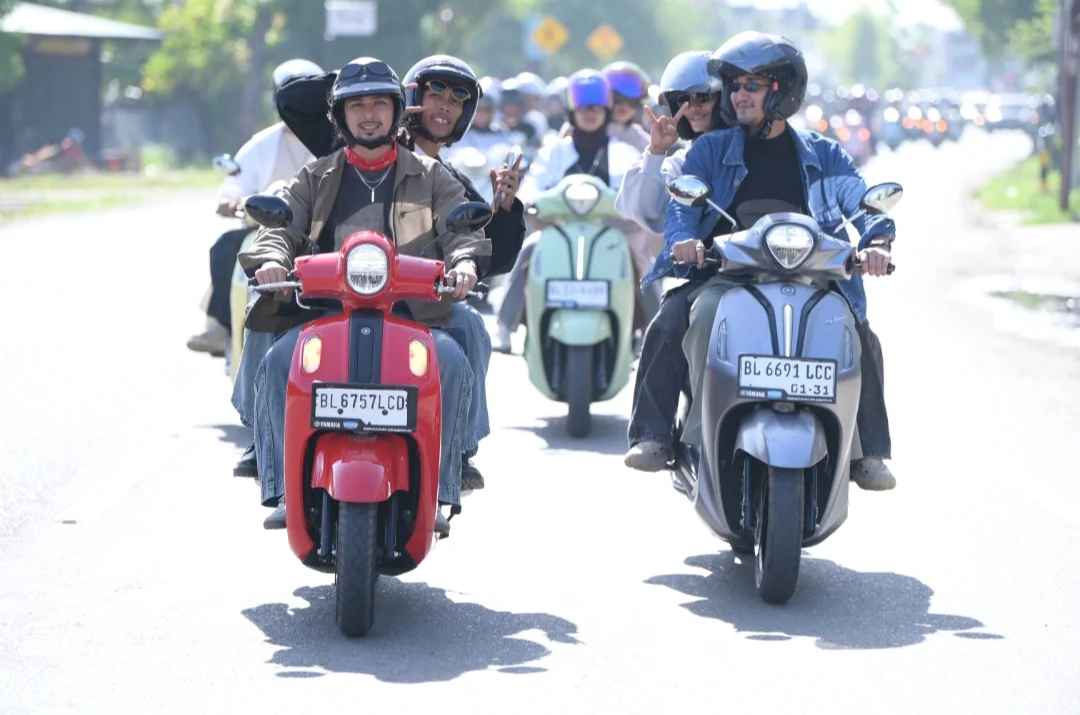 Yamaha CLASSY Ride & Chill Perdana Ramaikan Pulau Sumatera