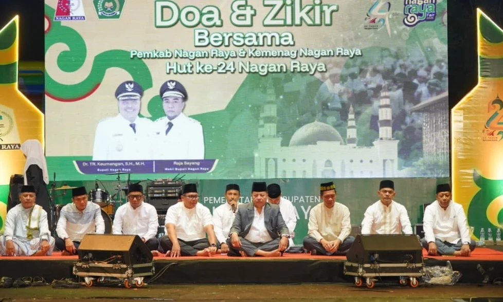 Zikir Bersama Semarakkan Peringatan HUT Ke-24 Kabupaten Nagan Raya