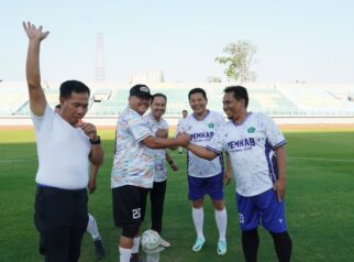 Tim Pemkab Sidoarjo Kalah 3-1 dari DPRD dalam Laga Persahabatan