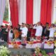 Gubernur Bali, I Wayan Koster memimpin upacara peringatan HUT ke-81 Kemerdekaan RI di Lapangan Niti Mandala Renon, Denpasar