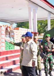 Presiden RI, Prabowo Subianto menyalurkan bantuan sebesar Rp200 miliar untuk mendukung penanganan bencana gempa NTT