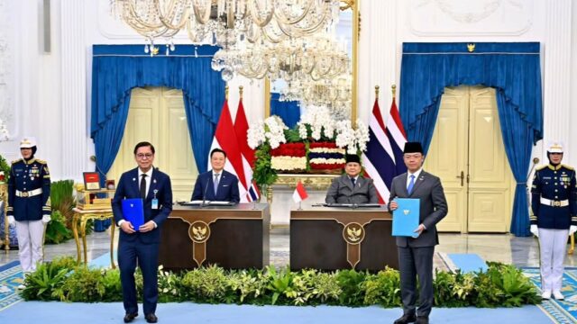 Indonesia-Thailand Perkuat Kemitraan Strategis, Presiden Prabowo dan PM Anutin Saksikan Penunjukan MoU
