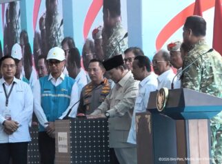 Presiden Prabowo Subianto secara resmi meluncurkan program PLTS 100 GWp