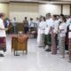 Bupati Badung, I Wayan Adi Arnawa melantik dan mengambil sumpah 163 pejabat di Ruang Kertha Gosana, Kompleks Puspem Badung.