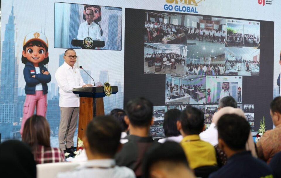 SMK Go Global Resmi Dibuka, Menteri P2MI Peserta Dibekali Kompetensi Internasional