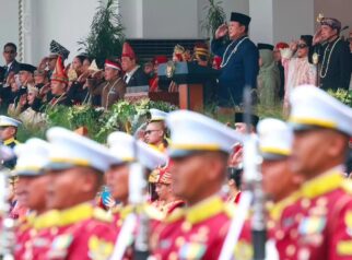 Presiden Prabowo Pimpin Upacara Detik-Detik Proklamasi HUT ke-81 RI di Istana Merdeka