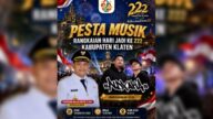 Pesta Musik Rangkaian Hari Jadi ke-222 Kabupaten Klaten