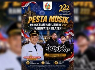 Pesta Musik Rangkaian Hari Jadi ke-222 Kabupaten Klaten