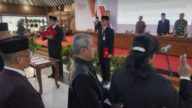 Bupati Klaten, Hamenang Wajar Ismoyo melantik 137 pejabat di Pendopo Pemkab Klaten, Kamis (27/8/2026).