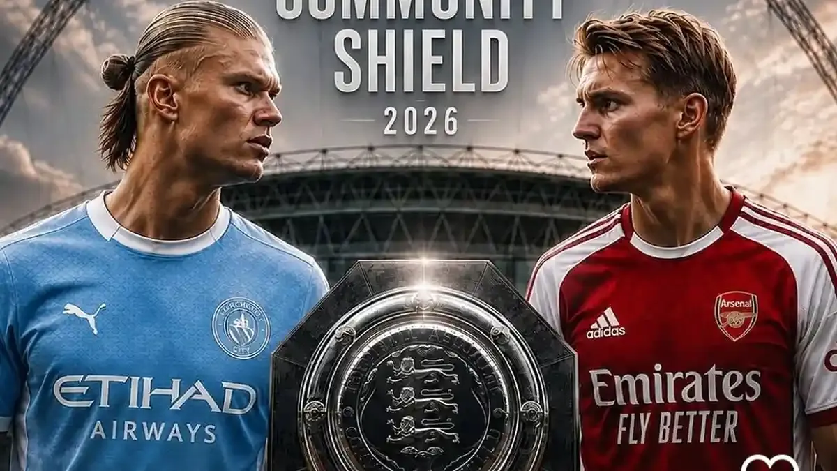 Jadwal Siaran Langsung Arsenal vs Manchester City di Community Shield 2026: Berebut Trofi, Hindari Kutukan Juara
