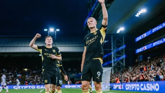 Manchester City Menang Telak 4-1 atas Crystal Palace, Haaland dan Cherki Borong Gol