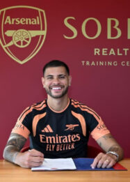 Kata-kata Guimaraes Usai Resmi Perkuat Arsenal