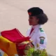 Neeltje Deliana dari Papua Jadi Pembawa Baki Penurunan Bendera di Istana pada HUT ke-81 RI