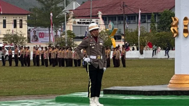 Profil Dandim Semarang Kolonel Priyo Handoyo, Komandan Upacara HUT ke-81 RI