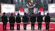Gubernur DKI Jakarta, Pramono Anung melantik tujuh Pejabat Pimpinan Tinggi Pratama di lingkungan Pemprov DKI Jakarta, di Balai Kota Jakarta, Rabu (19/8/2026).