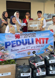 98 Resolution Network Salurkan Bantuan Korban Gempa NTT