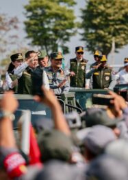 Apel Akbar Satlinmas di Jawa Tengah
