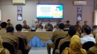 Bupati Sidoarjo H. Subandi saat melakukan pertemuan dengan pejabat dan ASN di lingkungan DP2CKTR Kabupaten Sidoarjo, Selasa (1/9/2026).