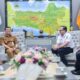 Gubernur Jateng, Ahmad Luthfi saat menerima audiensi Executive Vice President (EVP) Daop 4 Semarang Mohamad Arie Fathurrochman