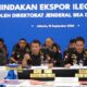 Ditjen Bea dan Cukai menggelar konferensi pers penindakan ekspor ilegal emas