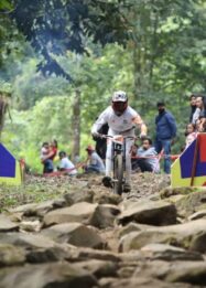 Banyuwangi Ijen Geopark (BIG) Downhill 2026 di trak ekstrem Gantasan Bike Park