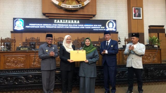 DPRD bersama Pemkab Banyuwangi, menyetujui Perubahan KUA-PPAS APBD TA 2026