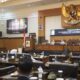 Juru Bicara sekaligus Ketua Fraksi PKB, Arvy Rizaldy menyampaikan pandangan Fraksi