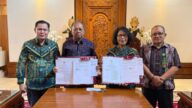 Penandatanganan Nota Kesepakatan tentang Penyediaan Layanan bagi Penyandang Disabilitas