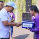Wagub Jateng, Taj Yasin Maimoen secara simbolis menyerahkan dosis vaksin rabies