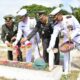 Jajaran TNI di Kabupaten Banyuwangi, menggelar Ziarah Nasional memperingati HUT ke-81 TNI