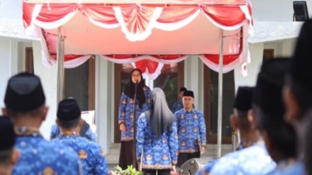 Pimpin Upacara HKN, Bupati Ipuk: ASN Harus Lebih Peka Terhadap Dinamika Sosial serta Fenomena Global di Banyuwangi