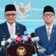 Menteri Haji dan Umrah Mochamad Irfan Yusuf didampingi Wamen Dahnil Anzar Simanjuntak