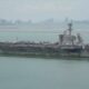 USS Abraham Lincoln Bersandar di Laem Chabang Usai 286 Hari di Laut dengan Kondisi Mengenaskan