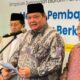 Menko Perekonomian, Airlangga Hartarto usai acara Simposium Ikatan Ahli Ekonomi Islam Indonesia (IAEI) di kantor Kemenko Perekonomian, Jakarta Pusat