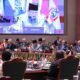 Presiden RI Prabowo Subianto saat menghadiri sesi pertemuan bertema “Resilience, Innovation, Cooperation and Sustainability: Shaping the Future for Inclusive Global Growth” dalam KTT BRICS 2026