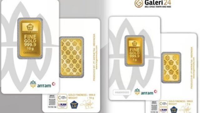 Update Harga Emas 19 September 2026: Antam Naik Rp15 Ribu Jadi Rp2,63 Juta Gram, Galeri24 Rp2,57 Juta