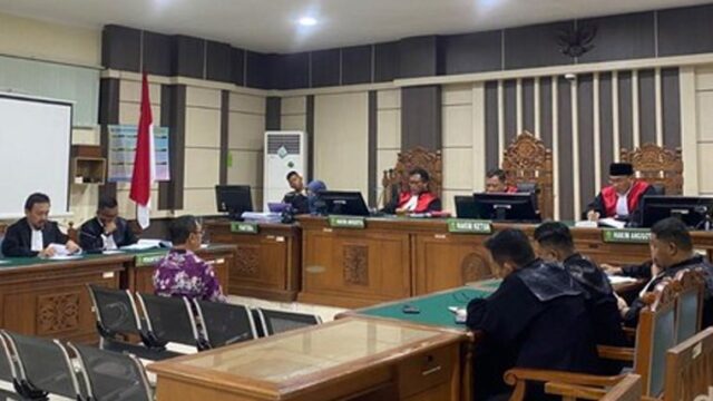 Sidang tuntutan bupati pati nonaktif Sudewo