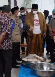 Wabup Jepara, Muhammad Ibnu Hajar melakukan sidak ke dapur SPPG 2 dan 3 Bandengan