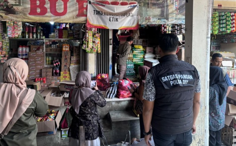 Satgas Pangan Polda DIY, melakukan pemantauan harga dan ketersediaan beras