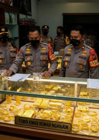 Bareskrim Geledah Toko Emas di Cikini Terkait Dugaan Jaringan Emas Ilegal China