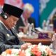 Presiden RI, Prabowo Subianto saat menghadiri Konferensi Tingkat Tinggi (KTT) BRICS 2026 di Bharat Mandapam, New Delhi, India, Sabtu
