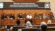 Komisi Pemberantasan Korupsi (KPK) menggelar Rapat Koordinasi (Rakor) dan Evaluasi Tata Kelola Pemerintahan Daerah